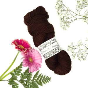 Fingering merino Pähkinä