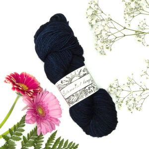 Fingering merino Yön sininen